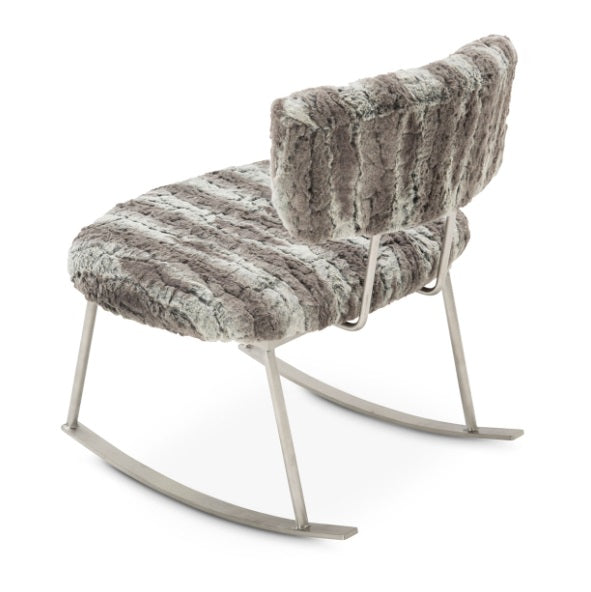 AICO Furniture A La Carte Pebble Beach Rocker Chair in Moondust - Bargain Furniture (Detroit, MI)