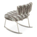 AICO Furniture A La Carte Pebble Beach Rocker Chair in Moondust - Bargain Furniture (Detroit, MI)