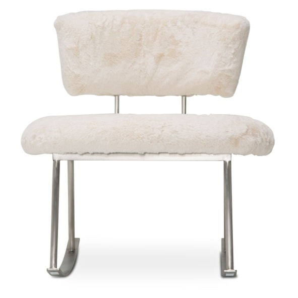 AICO Furniture A La Carte Pebble Beach Rocker Chair in Powder - Bargain Furniture (Detroit, MI)
