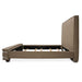 AICO Furniture Penninsula Queen Upholstered Bed in Khaki - Bargain Furniture (Detroit, MI)
