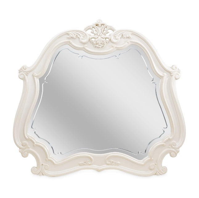 AICO Lavelle Dresser Mirror in Classic Pearl - Bargain Furniture (Detroit, MI)