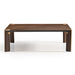 AICO Furniture Amora Cocktail Table in Eggshell Walnut - Bargain Furniture (Detroit, MI)