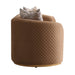 AICO Furniture Ariana Sofa in Caramel Gold - Bargain Furniture (Detroit, MI)