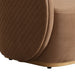 AICO Furniture Ariana Chair in Caramel Gold - Bargain Furniture (Detroit, MI)