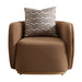 AICO Furniture Ariana Chair in Caramel Gold - Bargain Furniture (Detroit, MI)