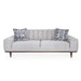 AICO Balboa Sofa in Warm Walnut - Bargain Furniture (Detroit, MI)