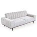 AICO Balboa Sofa in Warm Walnut - Bargain Furniture (Detroit, MI)