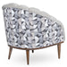 AICO Balboa Accent Chair in Warm Walnut - Bargain Furniture (Detroit, MI)