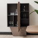 AICO Furniture Bristol Point Bar in Saddle Brown - Bargain Furniture (Detroit, MI)