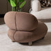 AICO Furniture Bristol Point Accent Chair in Saddle Brown - Bargain Furniture (Detroit, MI)