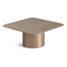 AICO Canberra Tall Cocktail Table in Brown - Bargain Furniture (Detroit, MI)