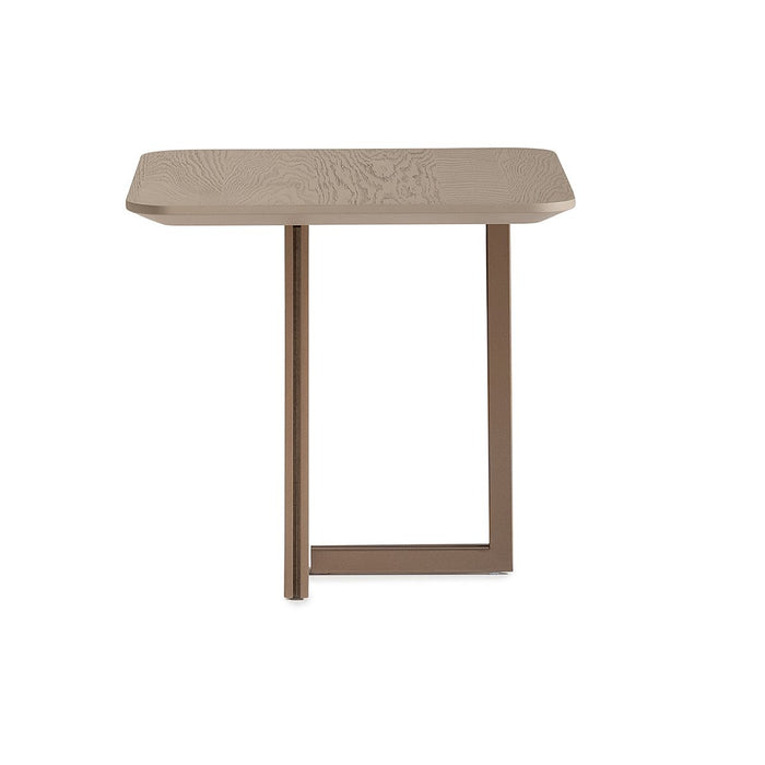 AICO Canberra End Table in Brown - Bargain Furniture (Detroit, MI)