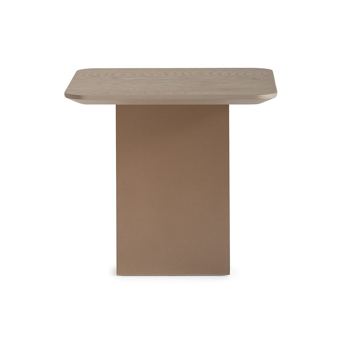AICO Canberra End Table in Brown - Bargain Furniture (Detroit, MI)
