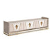 AICO Carmela Media Cabinet in Shimmer Ivory - Bargain Furniture (Detroit, MI)