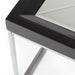 AICO Furniture Carmela Cocktail Table in Glossy Charcoal Sand - Bargain Furniture (Detroit, MI)