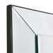 AICO Furniture Carmela Mirror in Glossy Charcoal Sand - Bargain Furniture (Detroit, MI)
