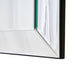 AICO Furniture Carmela Mirror in Glossy Charcoal Sand - Bargain Furniture (Detroit, MI)