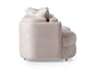 AICO Carmela Sofa Almond in Shimmer Ivory - Bargain Furniture (Detroit, MI)