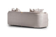 AICO Carmela Sofa Almond in Shimmer Ivory - Bargain Furniture (Detroit, MI)