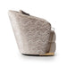 AICO Carmela Accent Chair in Shimmer Ivory - Bargain Furniture (Detroit, MI)