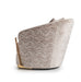 AICO Carmela Accent Chair in Shimmer Ivory - Bargain Furniture (Detroit, MI)