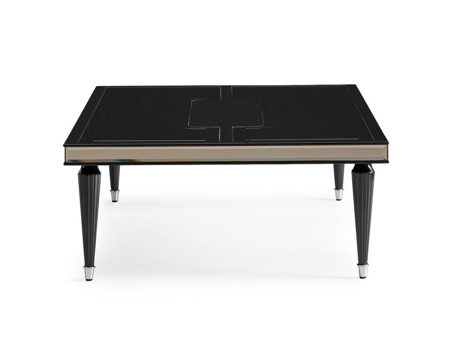 AICO La Francaise Cocktail Table in Black Ice - Bargain Furniture (Detroit, MI)