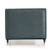 AICO La Francaise Armless Chair in Azure/Black - Bargain Furniture (Detroit, MI)