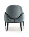 AICO La Francaise Accent Chair in Azure/Black - Bargain Furniture (Detroit, MI)