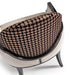 AICO La Francaise Accent Chair in Cafe/Black - Bargain Furniture (Detroit, MI)
