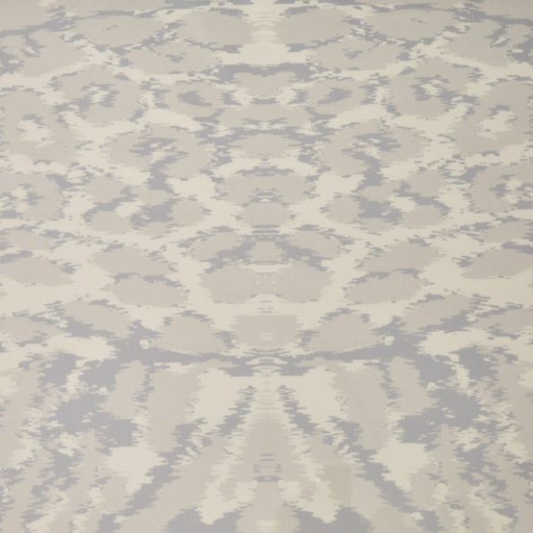 AICO Furniture Lisbon Double Pedestal Dining Table in Silken Matte Cream - Bargain Furniture (Detroit, MI)