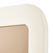 AICO Furniture Wall Mirror in Silken Matte Cream - Bargain Furniture (Detroit, MI)
