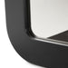 AICO Furniture Wall Mirror in Silken Matte Black - Bargain Furniture (Detroit, MI)