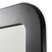 AICO Furniture Wall Mirror in Silken Matte Black - Bargain Furniture (Detroit, MI)