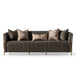 AICO Furniture Lisbon Sofa in Onyx Gold - Bargain Furniture (Detroit, MI)