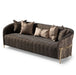 AICO Furniture Lisbon Sofa in Onyx Gold - Bargain Furniture (Detroit, MI)