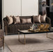 AICO Furniture Lisbon Sofa in Onyx Gold - Bargain Furniture (Detroit, MI)