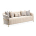 AICO Lisbon Sofa in Opal Gold - Bargain Furniture (Detroit, MI)