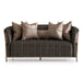 AICO Furniture Lisbon Loveseat in Onyx Gold - Bargain Furniture (Detroit, MI)