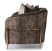 AICO Furniture Lisbon Loveseat in Onyx Gold - Bargain Furniture (Detroit, MI)