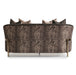 AICO Furniture Lisbon Loveseat in Onyx Gold - Bargain Furniture (Detroit, MI)