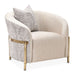 AICO Lisbon Chair in Opal Gold - Bargain Furniture (Detroit, MI)