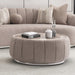 AICO Furniture Lucca Cocktail Table in Silver - Bargain Furniture (Detroit, MI)