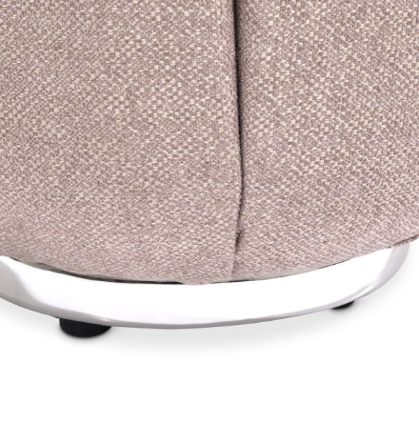 AICO Furniture Lucca Side Table in Silver - Bargain Furniture (Detroit, MI)