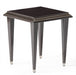 AICO Lousanne Side Table in Glossy Mocha Sand - Bargain Furniture (Detroit, MI)