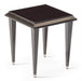 AICO Lousanne Side Table in Glossy Mocha Sand - Bargain Furniture (Detroit, MI)
