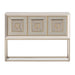 AICO Furniture Madison Small Console with Leg in Glistening Gold - Bargain Furniture (Detroit, MI)