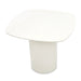 AICO Furniture Le Montreaux End Table in Cloud White - Bargain Furniture (Detroit, MI)
