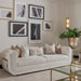 AICO Furniture Savannah Breeze Mansion Sofa Cashmere in Bright Gold - Bargain Furniture (Detroit, MI)