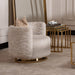 AICO Furniture Savannah Breeze 3pc Nesting Tables Set in Bright Gold - Bargain Furniture (Detroit, MI)