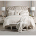 AICO London Place Bed Bench in Creamy Pearl - Bargain Furniture (Detroit, MI)